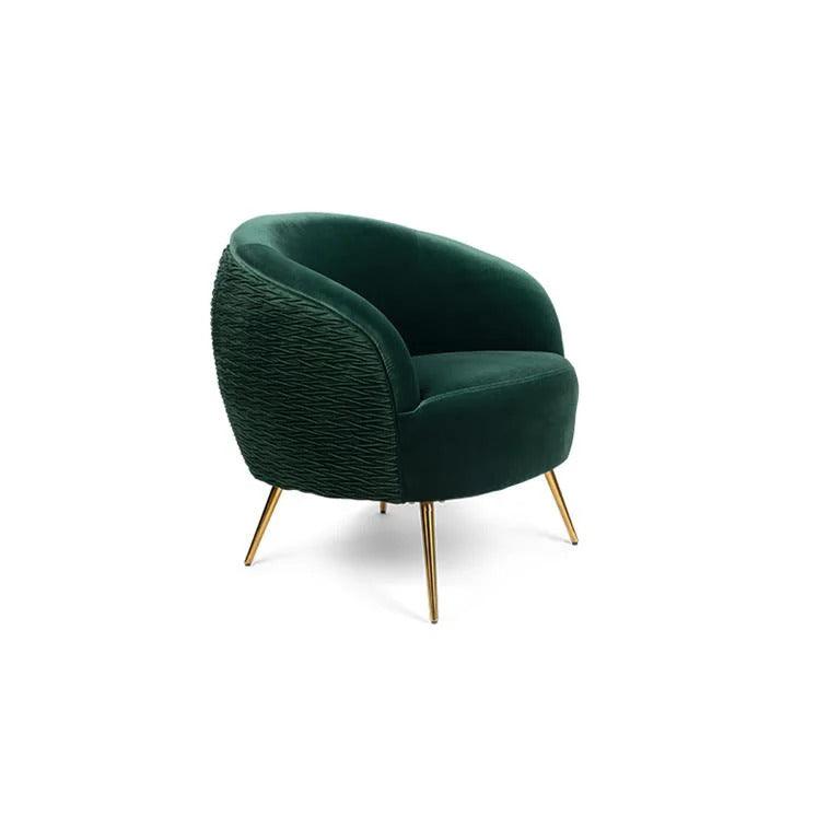 Bold Monkey So Curvy fauteuil groen - De Handelloods