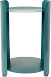 Dutchbone - Navagio Bijzettafel Rond 31 cm - Metaal Blauw