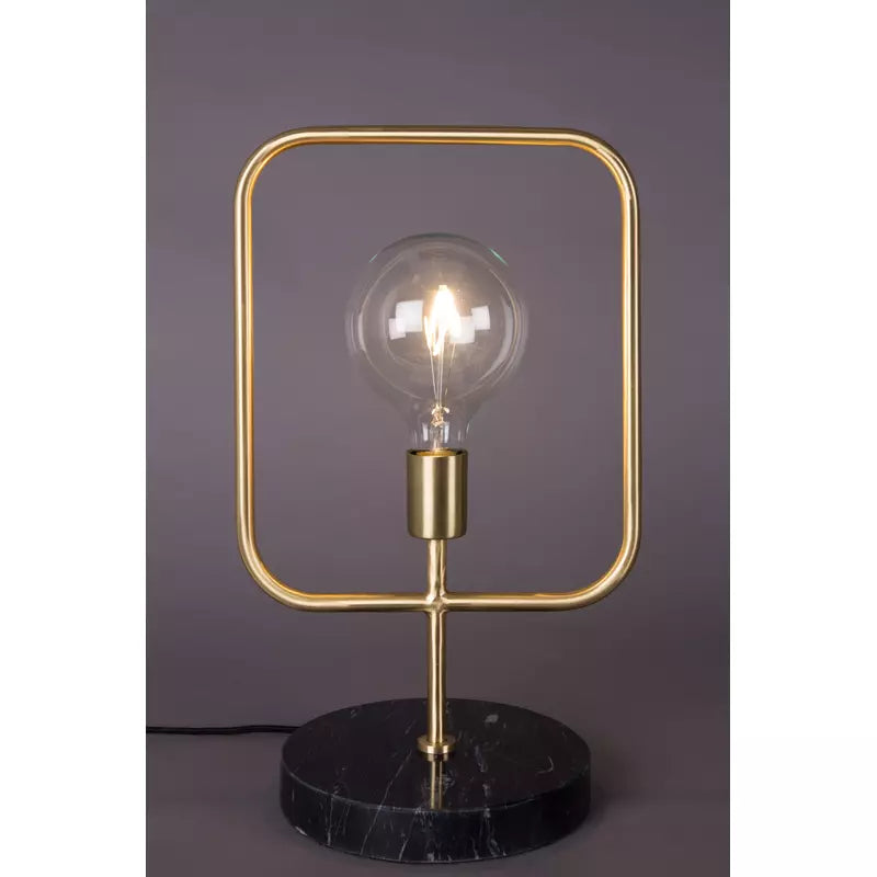 Dutchbone Bureaulamp Cubo  - Goud