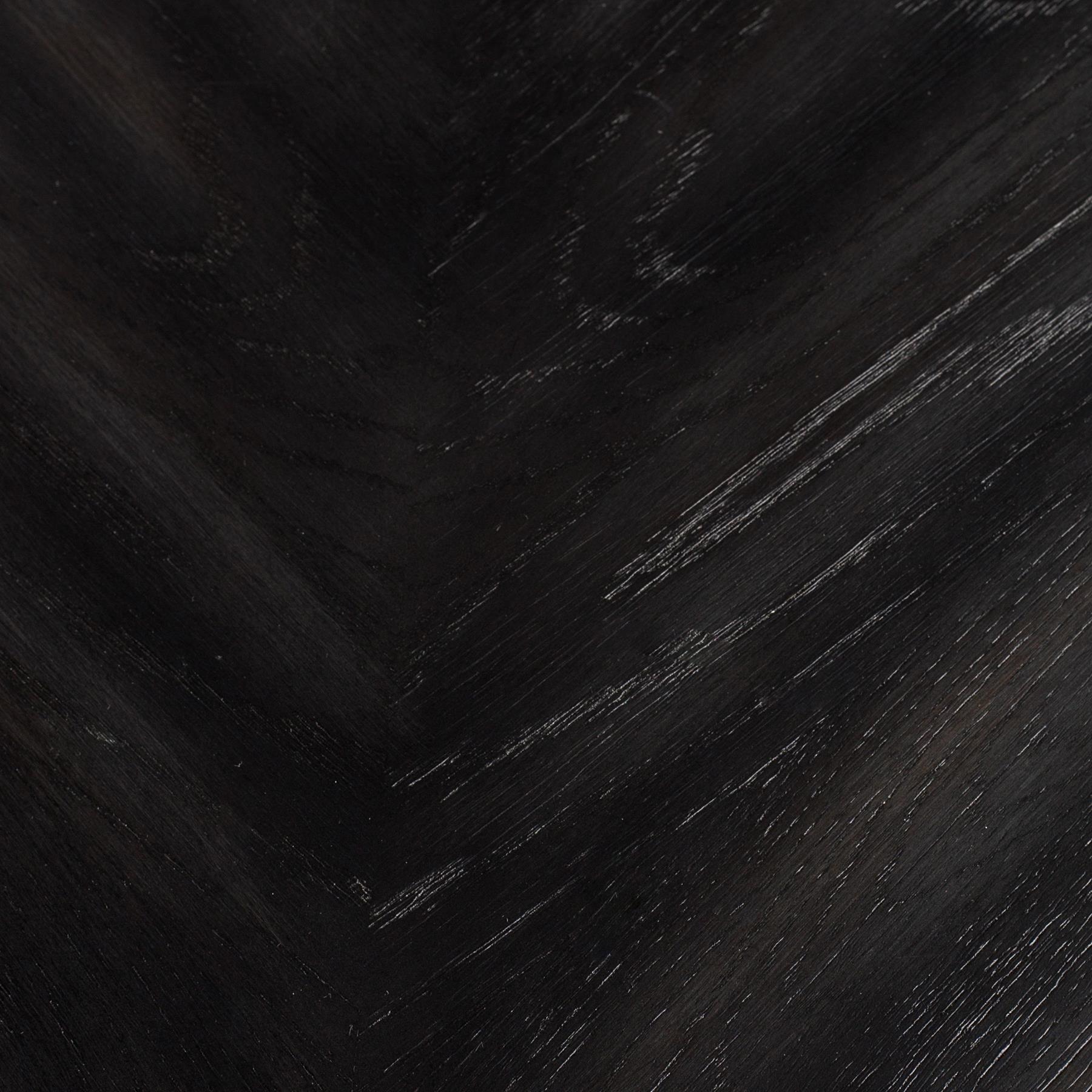 Zuiver Tafel Seth - Visgraat Zwart - 180 x 90