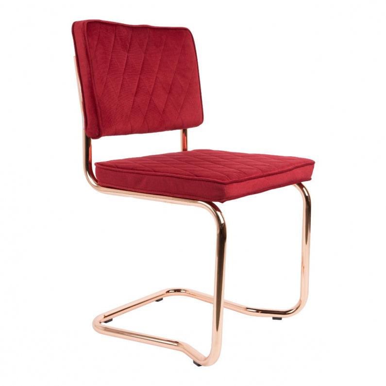 Zuiver Diamond Kink Chair Royal Rood - De Handelloods