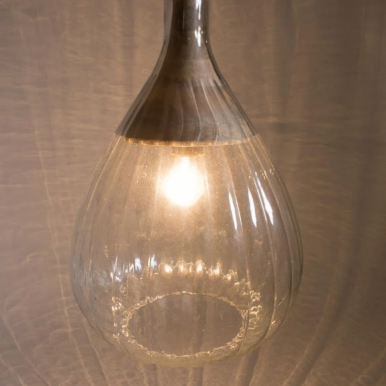 Dutchbone  Hanglamp Drop Glas - De Handelloods