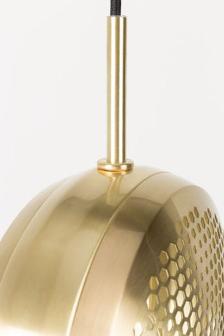 Zuiver Hanglamp Gringo Flat Brass Goud - De Handelloods